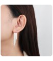 Silver Stud Earring STS-6008